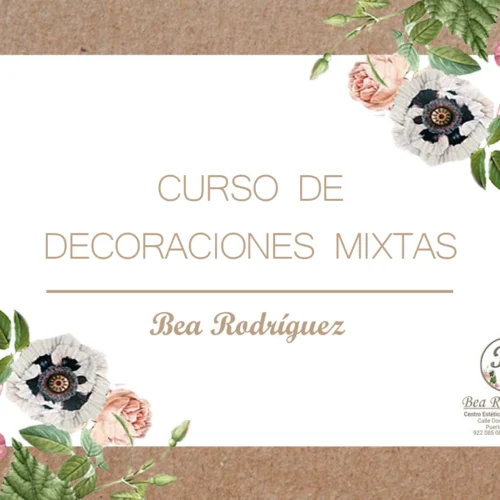 Curso de decoraciones mixtas