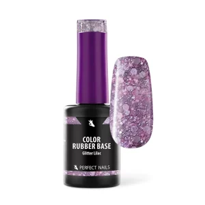 Color Rubber base - Glitter Lilac 8ml