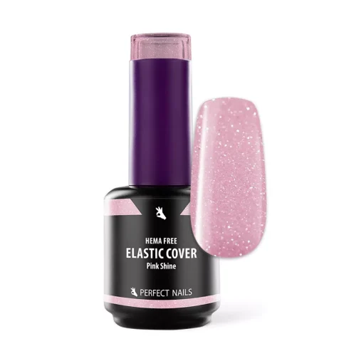 HEMA FREE ELASTIC MILKY BASE GEL – PINK SHINE – 15ML