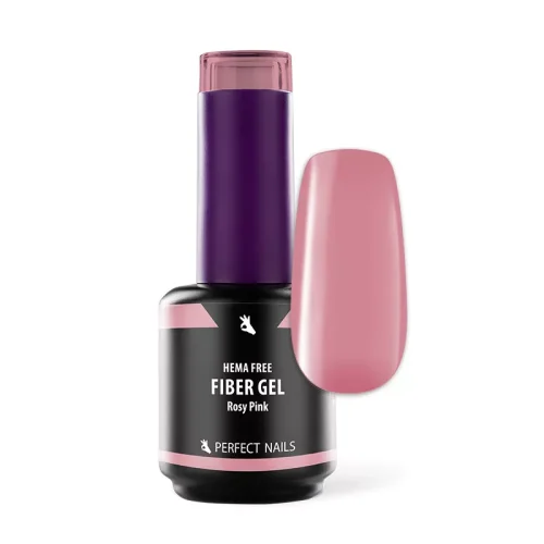 HEMA FREE FIBER GEL – Rosy Pink – 15ml