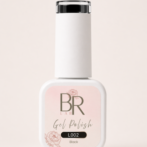 Gel polish Black L002 (10ml)